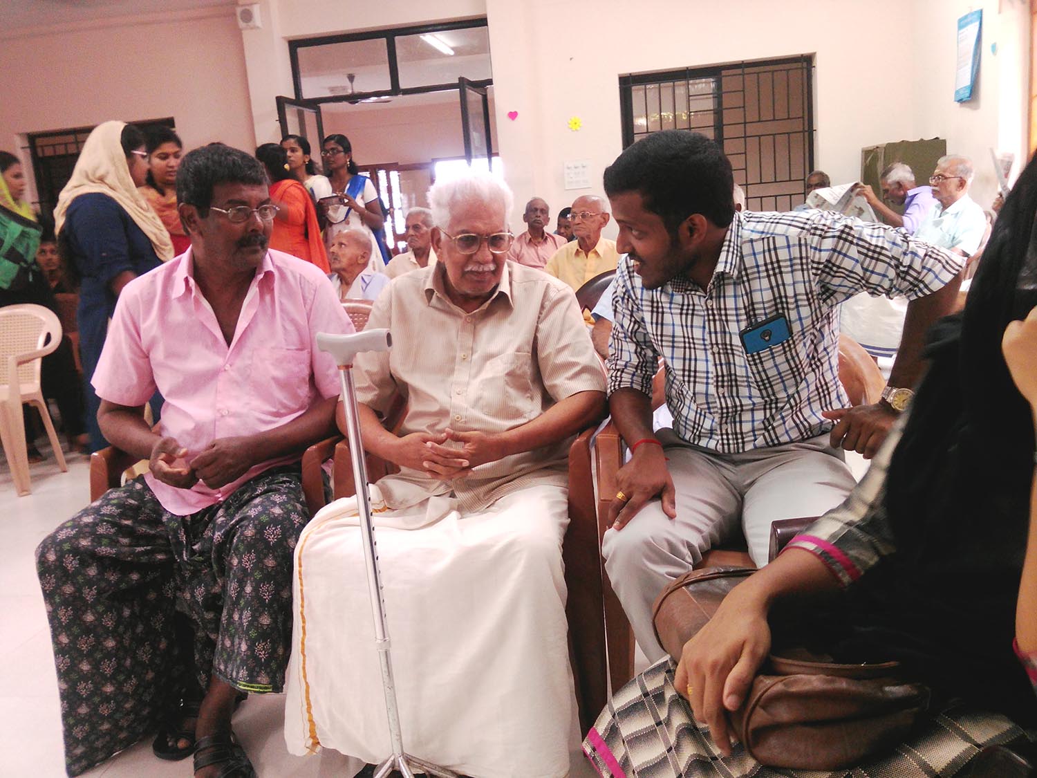 VISIT TO OLD AGE HOME
